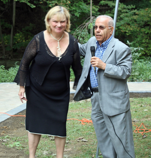 Svetlana Stolyarova and Dr. Wael Khoury